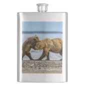 沿岸性褐色熊 フラスク (正面)