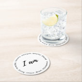 沿岸感動的 ラウンドペーパーコースター (インサイチュ)