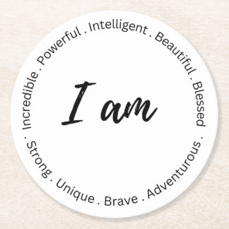 沿岸感動的 ラウンドペーパーコースター