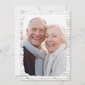 沿岸我々はまだ写真の誓いを更新する 招待状 (裏面)