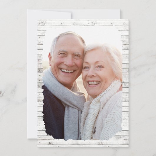 沿岸我々はまだ写真の誓いを更新する 招待状 (裏面)