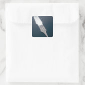 沿岸戦闘船の空中表示 スクエアシール (バッグ)