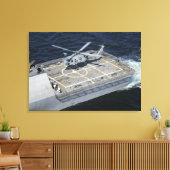 沿岸戦闘船USS Freedom キャンバスプリント (インサイチュ (リビング))