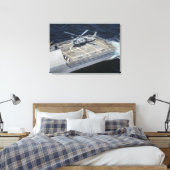 沿岸戦闘船USS Freedom キャンバスプリント (インサイチュ (寝室))