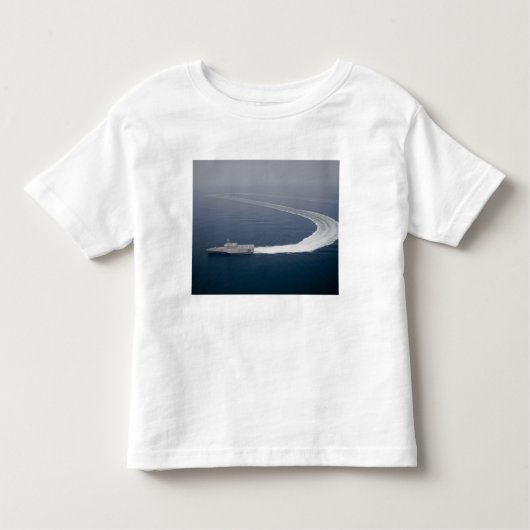 沿岸戦闘艦の独立4 トドラーTシャツ (正面)