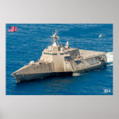 沿岸戦闘艦 – LCS-4 ポスター (正面)