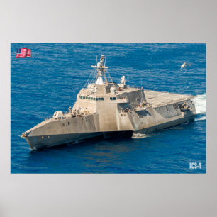 沿岸戦闘艦 – LCS-4 ポスター
