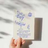 沿岸手引きダーティ30おもしろい誕生日 招待状