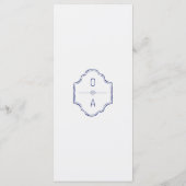 沿岸手描きカクテルシーシェル結婚ズ メニュー (裏面)