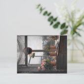 沿岸招待状：オープン・ウィンドウ&シースケープ ポストカード (スタンド正面)