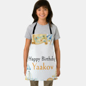 沿岸探検家4歳の誕生日キッズエプロン エプロン (インサイチュ)
