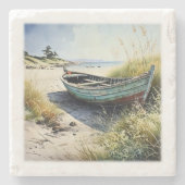 沿岸放棄ローボート ストーンコースター (正面)