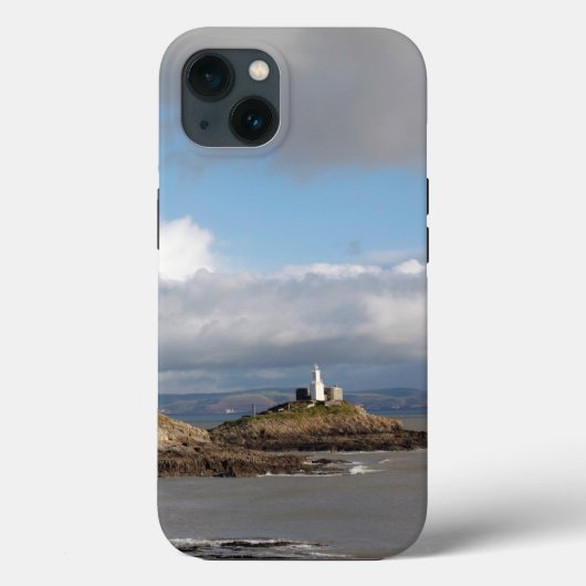 沿岸景観と灯台Case-Mate iPhone Case-Mate iPhoneケース (裏面)