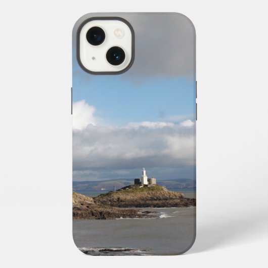 沿岸景観と灯台Case-Mate iPhone iPhoneケース (裏面)