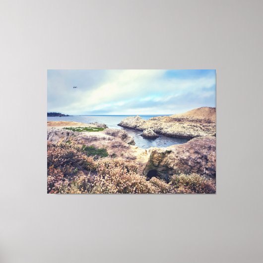 沿岸朝 キャンバスプリント (正面)