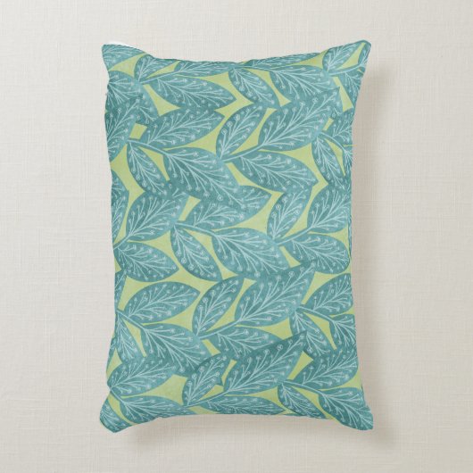 沿岸植物緑アクセント枕 アクセントクッション (正面(垂直))