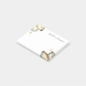 沿岸水彩パーソナライズされた牡蠣 ポストイット (アングル)