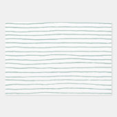 沿岸水彩牡蠣パターン ラッピングペーパーシート (正面2)