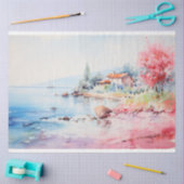 沿岸水彩色ティッシュペーパー又は織物 薄葉紙 (クラフト)