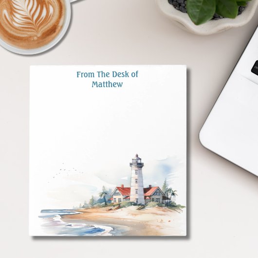沿岸水色カスタム ノートパッド