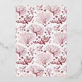 沿岸水路 | 2フォトクリスマス 箔シーズンカード (裏面)