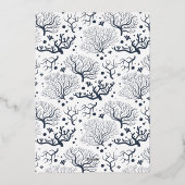 沿岸水路 | 2フォトクリスマス 箔シーズンカード (裏面)