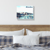 沿岸氷河 キャンバスプリント (インサイチュ (寝室))