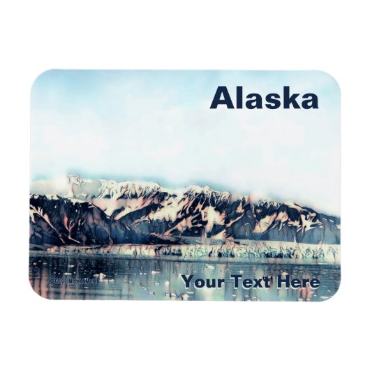 沿岸氷河 マグネット (横)