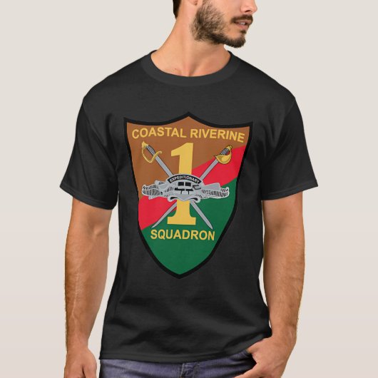 沿岸河川艦隊1 Tシャツ (正面)