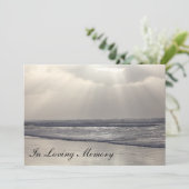 沿岸波の告別式の発表 招待状 (スタンド正面)