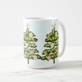 沿岸海のクリスマスツリー コーヒーマグカップ (正面右)