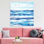 沿岸海キャンバス印刷 キャンバスプリント (インサイチュ (リビング))