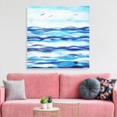 沿岸海キャンバス印刷 キャンバスプリント (インサイチュ (リビング))