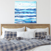 沿岸海キャンバス印刷 キャンバスプリント (インサイチュ (寝室))