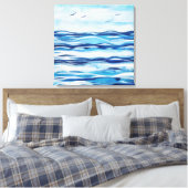 沿岸海キャンバス印刷 キャンバスプリント (インサイチュ (寝室))