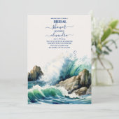 沿岸海ビーチブライダルシャワー 招待状 (スタンド正面)