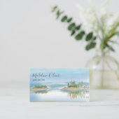 沿岸海ビーチブルーウォーターカラープロフェッショナル 名刺 (スタンド正面)