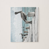 沿岸海ペリカン ジグソーパズル (縦)