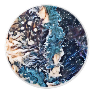 沿岸海域の引き出しノブ セラミックノブ