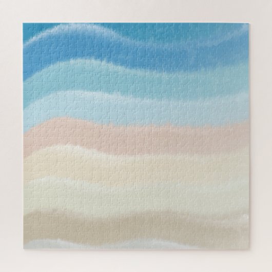 沿岸海岸塩波 ジグソーパズル (縦)