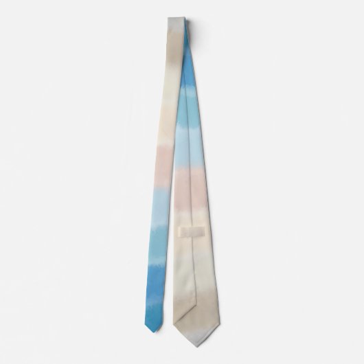 沿岸海岸塩波 ネクタイ (裏面)