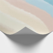 沿岸海岸塩波 ラッピングペーパー (角)