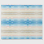 沿岸海岸塩波 ラッピングペーパー (フラット)