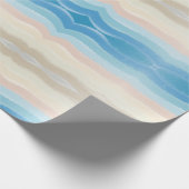 沿岸海岸塩波 ラッピングペーパー (角)