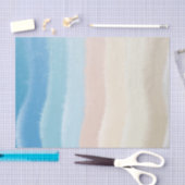 沿岸海岸塩波 薄葉紙 (クラフト)