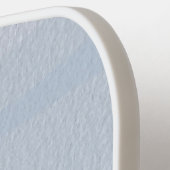 沿岸海岸線ビーチ水彩 ピックルボールラケット (左詳細)