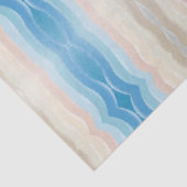 沿岸海岸線塩辛い波状繰り返しパターン 薄葉紙 (詳細)