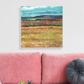 沿岸海岸芸術 キャンバスプリント (インサイチュ (リビング))