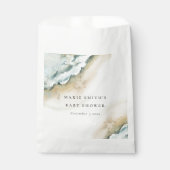 沿岸海波サンドビーチベビー航海のシャワー フェイバーバッグ (正面)