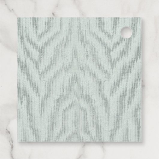 沿岸海波砂ビーチベビー航海のシャワー フェイバータグ (裏面)